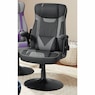 Immersive Audio and Vibration Swivel Gaming Chair, , large