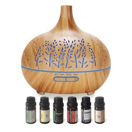 Aromatherapy Diffuser with 6 Pack of Oils, , large