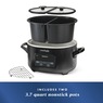 Crock-Pot Multimeal Multi-Cooker and Programmable Slow Cooker, Black, large