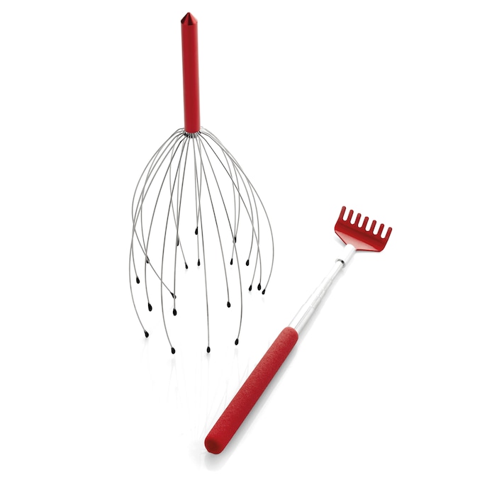 Head Massager & Back Scratcher Set, , large