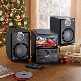 Supersonic Bluetooth Micro System with CD/DVD Player, , large