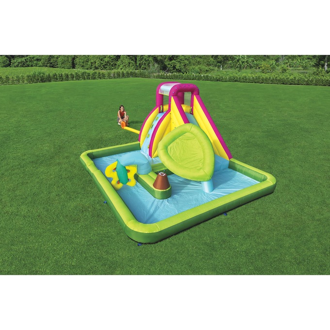 Garden Party Inflatable Mega Water Park, , large
