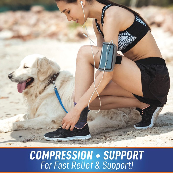 Miracle Foot Relief Compression Sleeve, , large