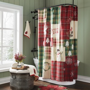 Yuletide Shower Curtain, , large