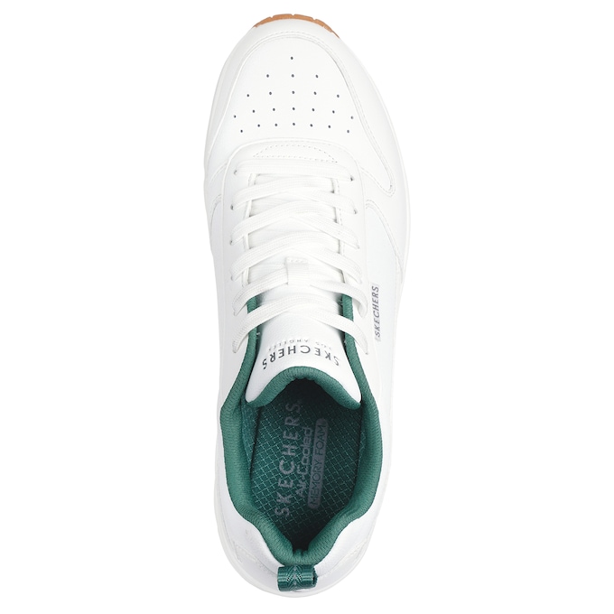 Skechers Men's Uno - Alder Lace-Up, White Green, large