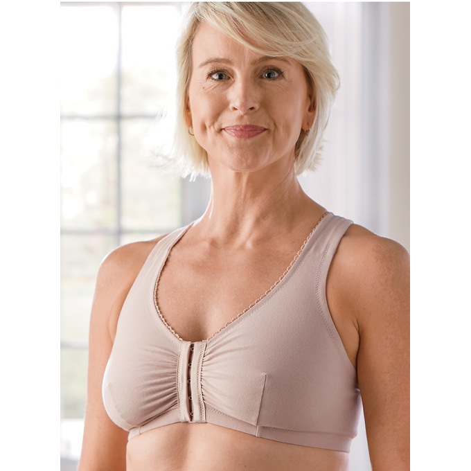 Front-Close Comfort Bra, , large