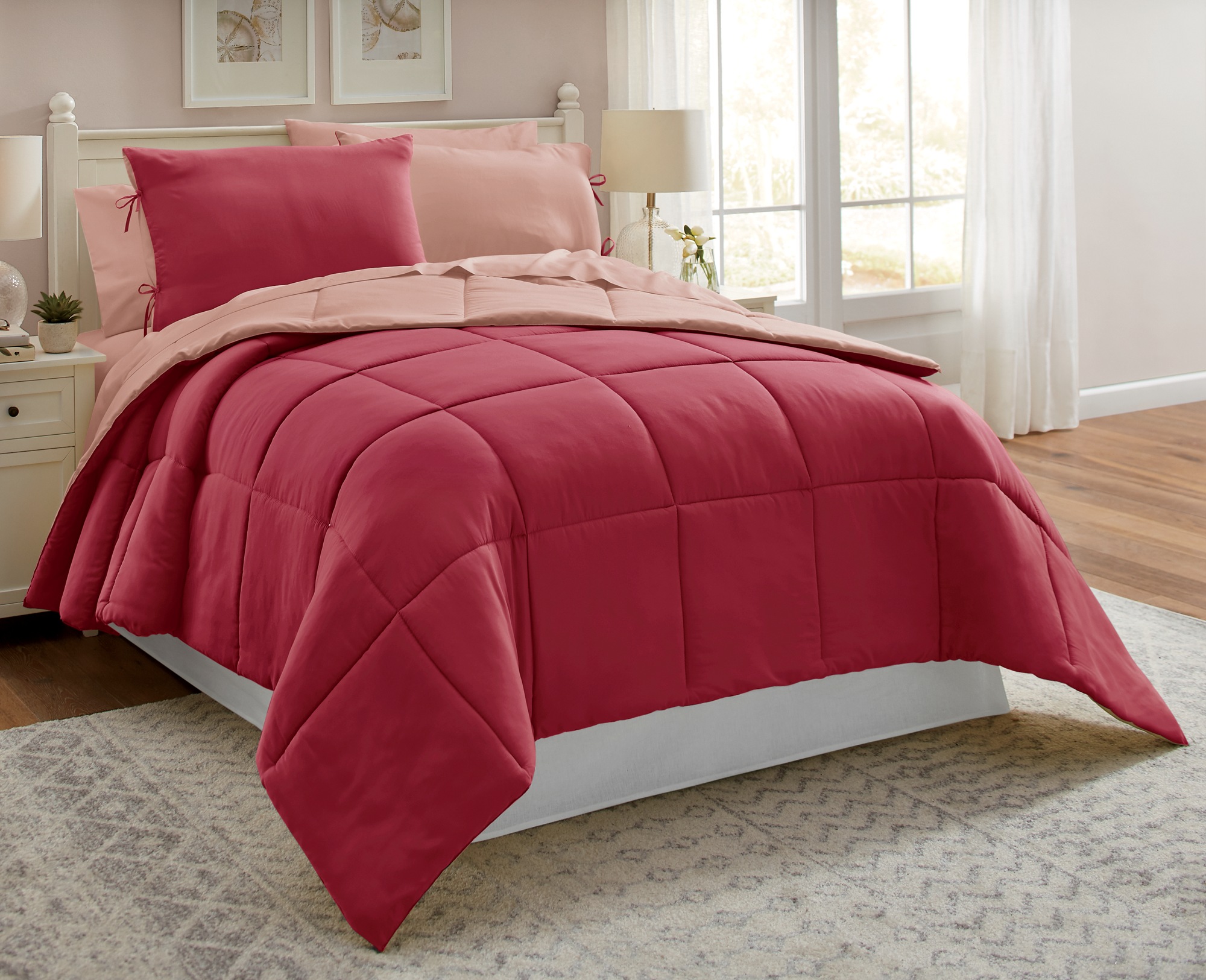 Reversible Down Alternative Comforter 