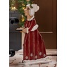 Chunky Wood Santa and Mrs. Claus Cutouts, , large