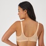 Bali Wireless Lace Double Support Bra with Adjustable Straps, Soft Taupe, large