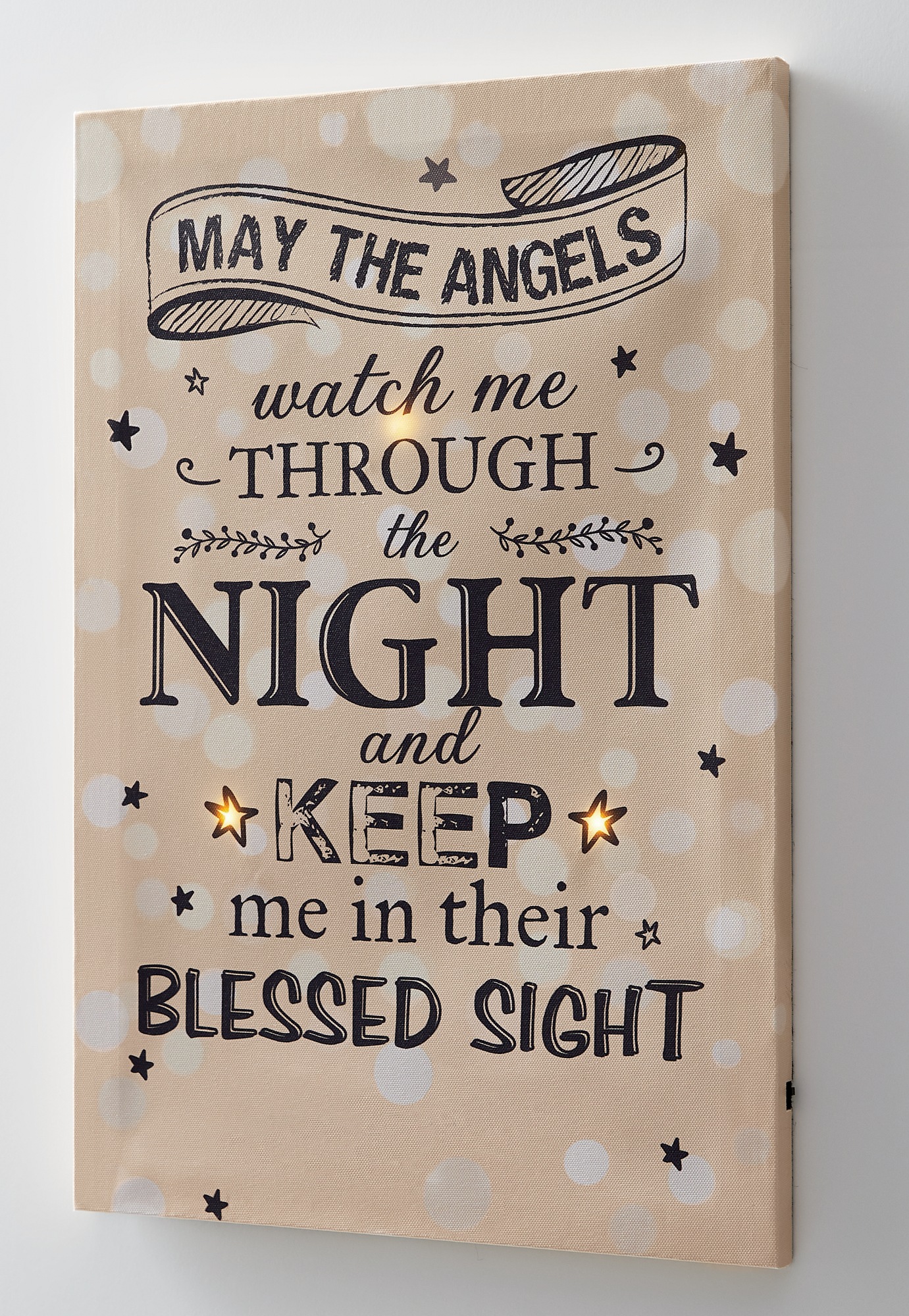 Lit Down to Sleep Canvas, , large