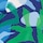 Blue Green Multi