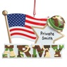 Personalized Military Ornament, , large