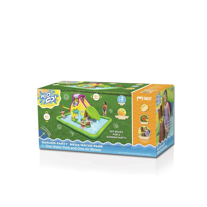 Garden Party Inflatable Mega Water Park, , large