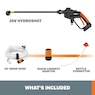 Worx 20V Power Share 4.0Ah Hydroshot Portable Power Cleaner (415 MAX PSI), , large
