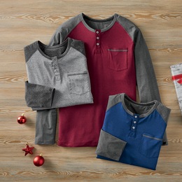 3-Pack of Raglan Shirts, , large