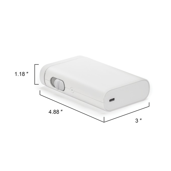 Portable Bluetooth Label Maker for Use with Smartphones, White, large