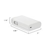 Portable Bluetooth Label Maker for Use with Smartphones, White, large