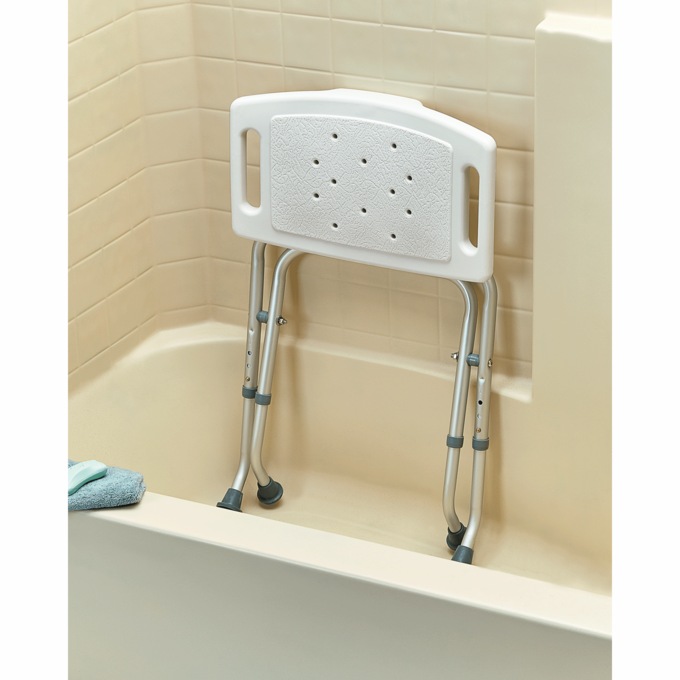 Folding Bath Bench, , large