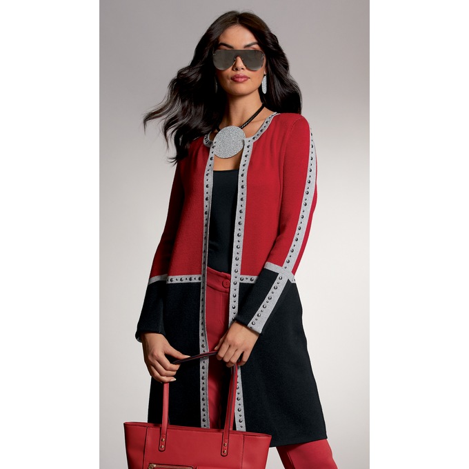Studded cardigan online