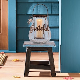 Glass Grateful Gourd Lantern, , large