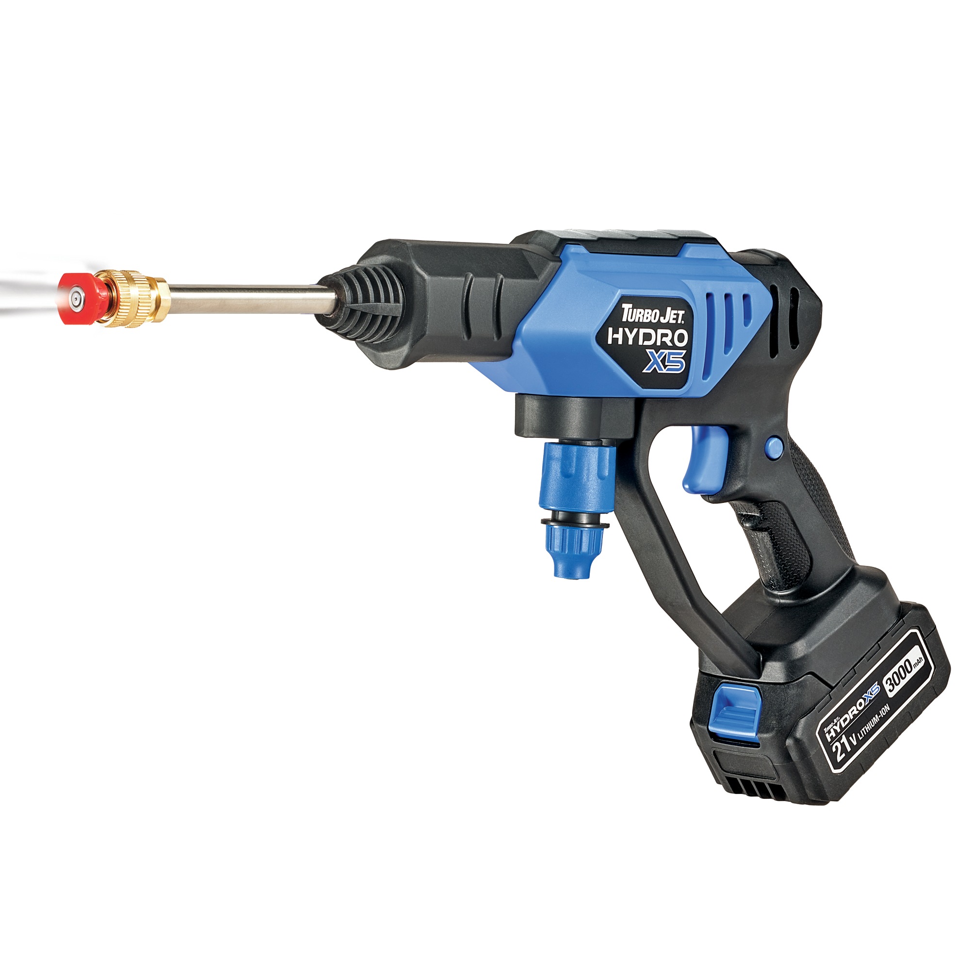 Turbo Jet Hydro X5 Cordless Pressure Washer, Blue, large