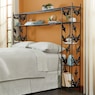 Laney Leaf Queen Storage Headboard, , large
