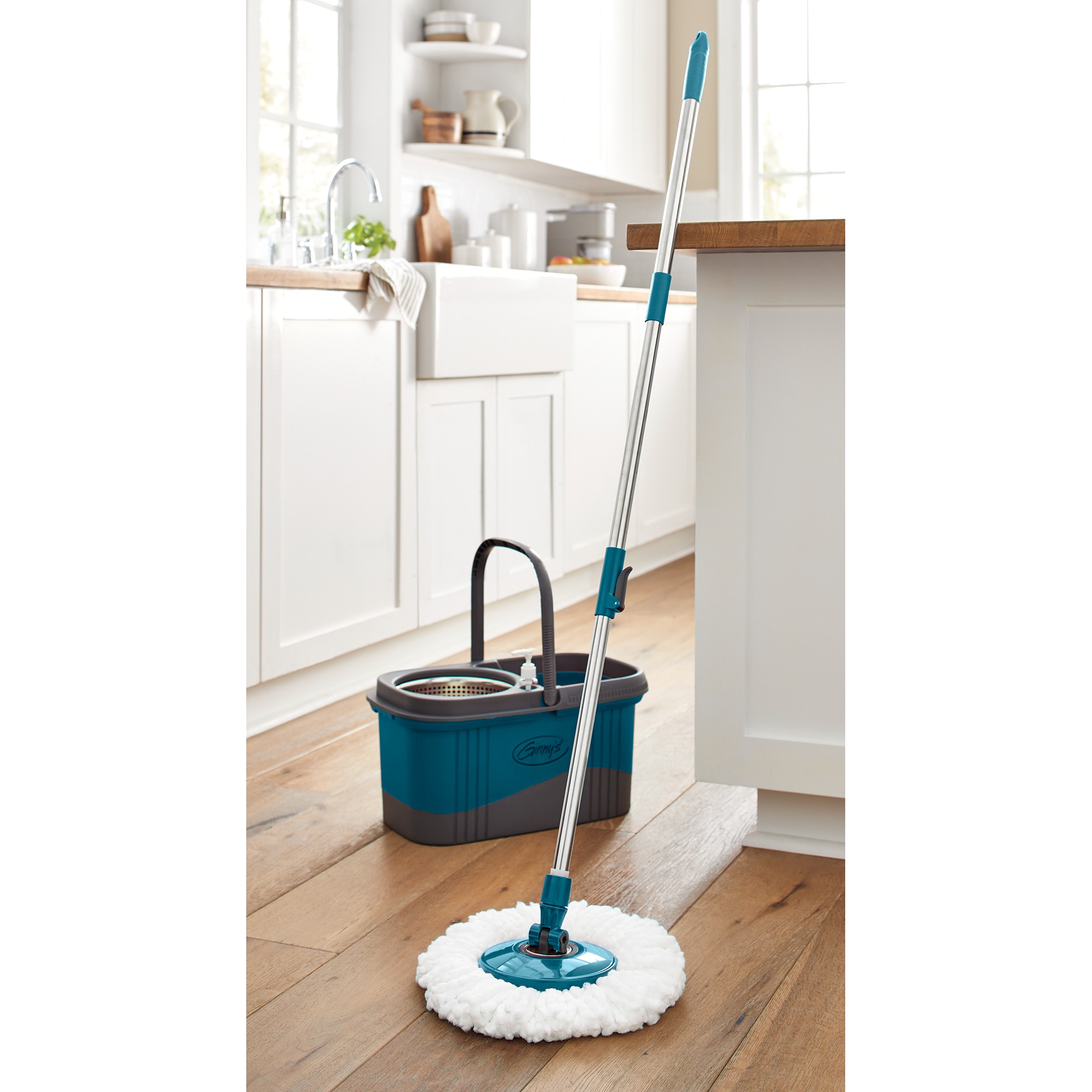 Ginny&rsquo;s Personalized Rotating Spin Mop, , large