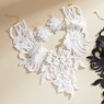 Floral Embroidered Necklace & Earring Set, , large