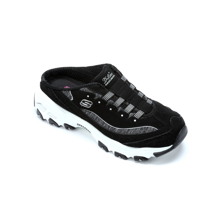 Skechers d lites womens black on sale