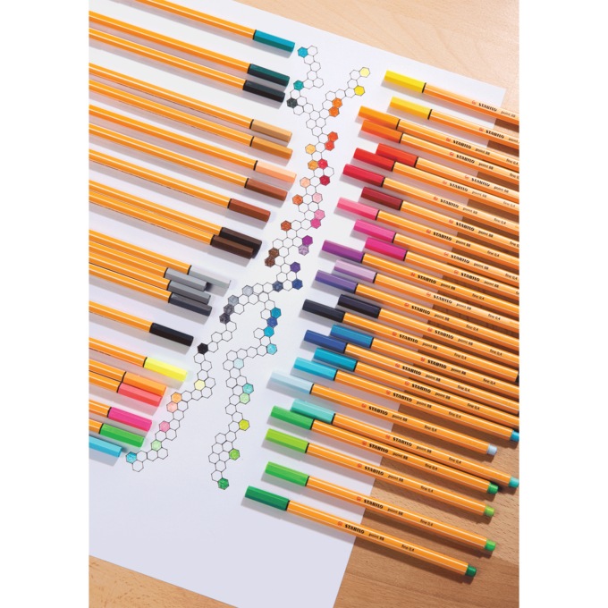 Stabilo Point 88 Wallet 30-Color Pen Set, , large