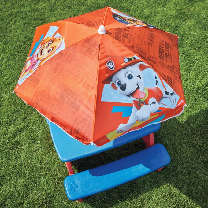 Delta Children Kids&rsquo; Picnic Table with Umbrella, , large