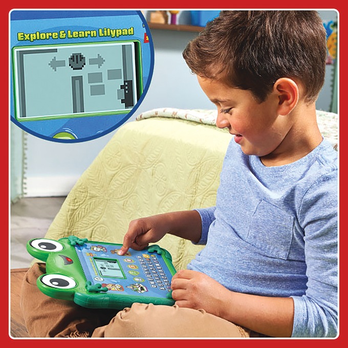 LeapFrog Lily Pad Touch & Learn Tablet, Green, large