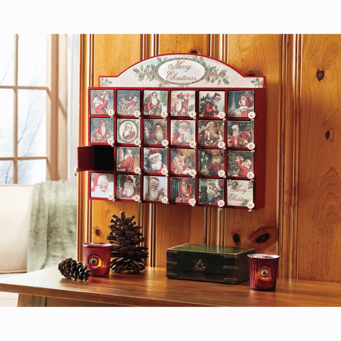 Merry Santa's Advent Box, , large
