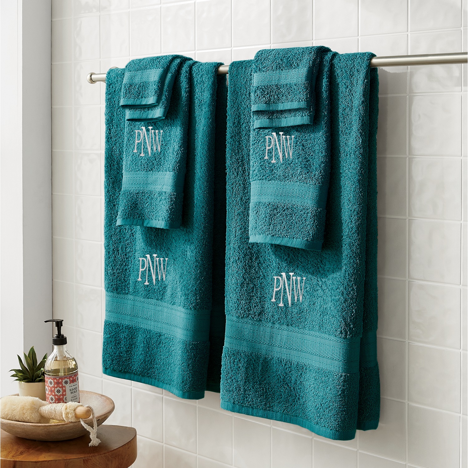 Color Connection Set of 2 Cotton Bath Sheets Montgomery Ward