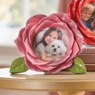 Figurine Flower Photo Frame, , large