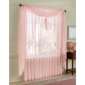 Emelia Sheer Fan Insert Valance, , large