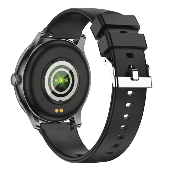 IG Round Smartwatch, Black, large