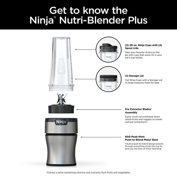 Ninja Nutri Personal Blender, , large