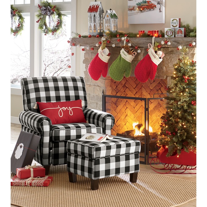 Holiday Sentiment Tassel Pillow, , large