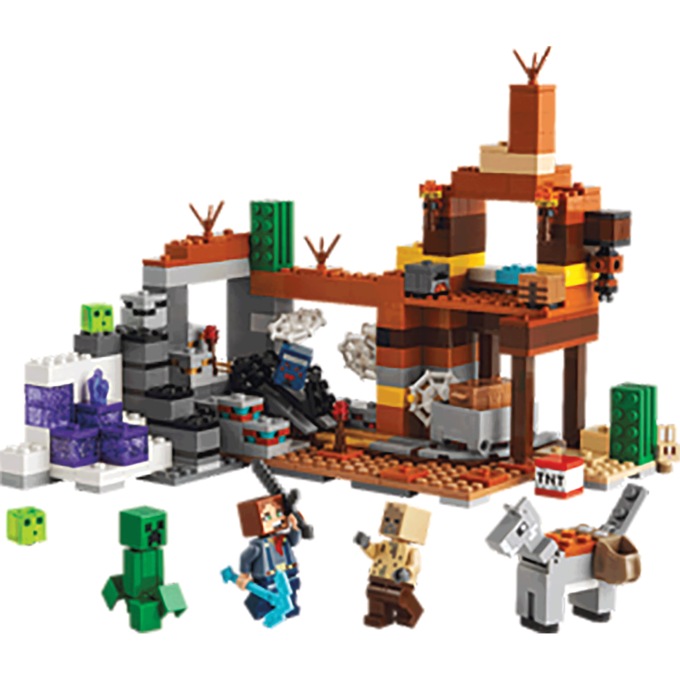 LEGO Minecraft Badlands Mineshaft, , large
