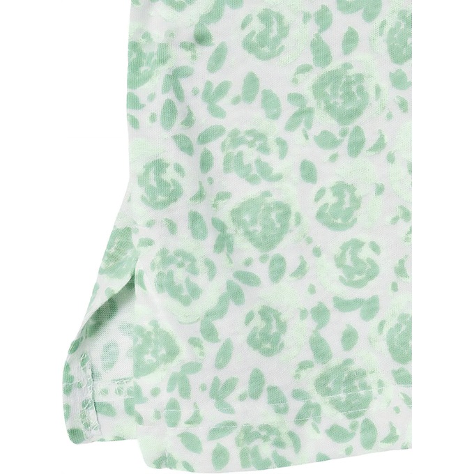 Print Shorty Pajama, Seaglass Floral, large