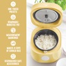 Greenlife 4-Cup Rice and Grains Cooker, Butter, large