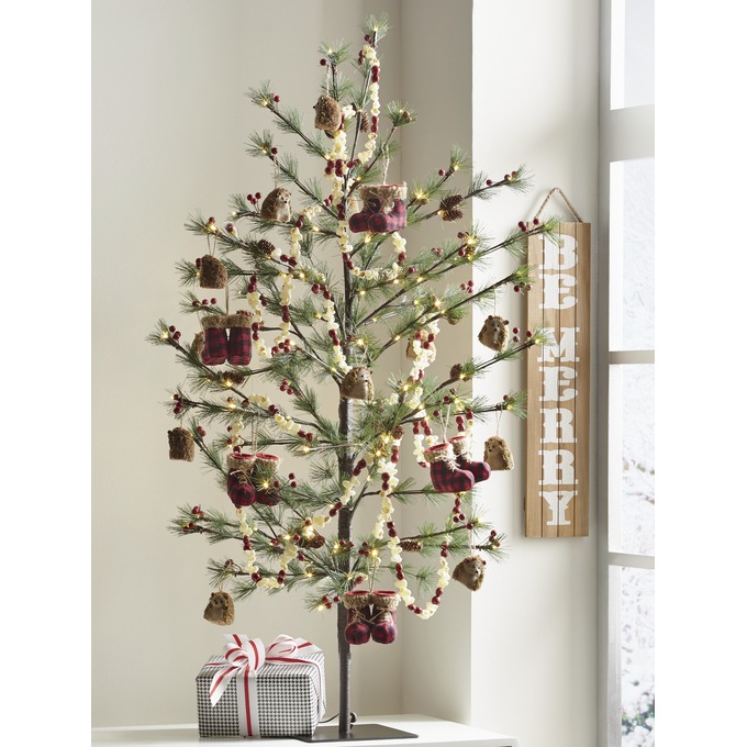 Popcorn Cranberry Garland, , large