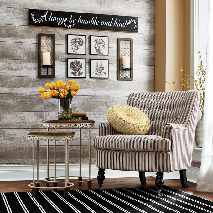 Set of 2 Lace-Apron Nesting Accent Tables, , large