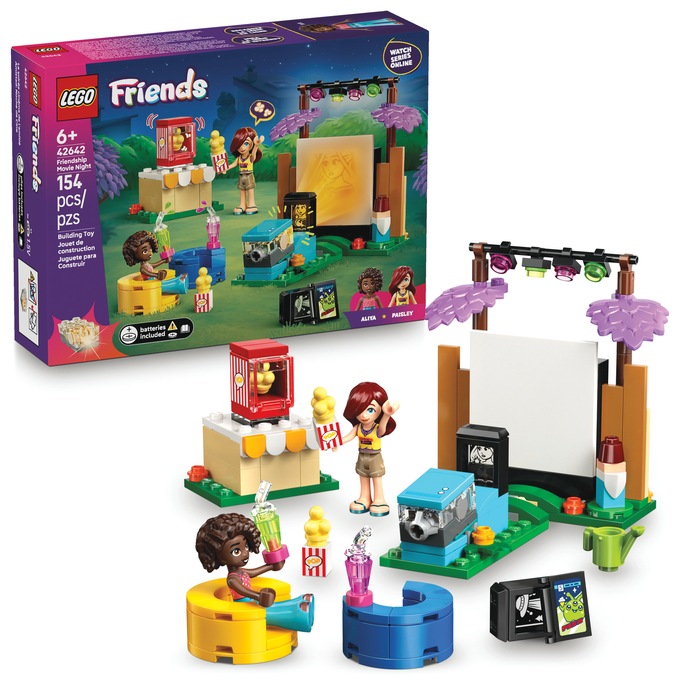 LEGO Friends Friendship Movie Night, , large