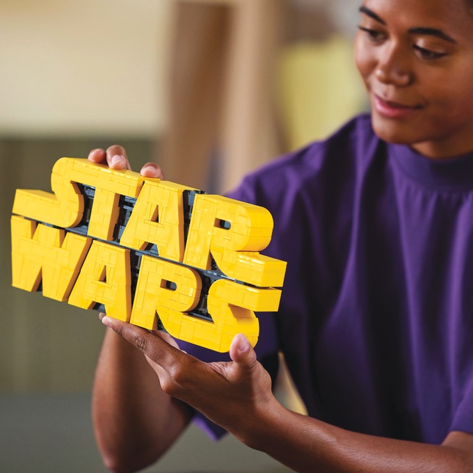 LEGO Brick-Built Star Wars™ Logo, , large