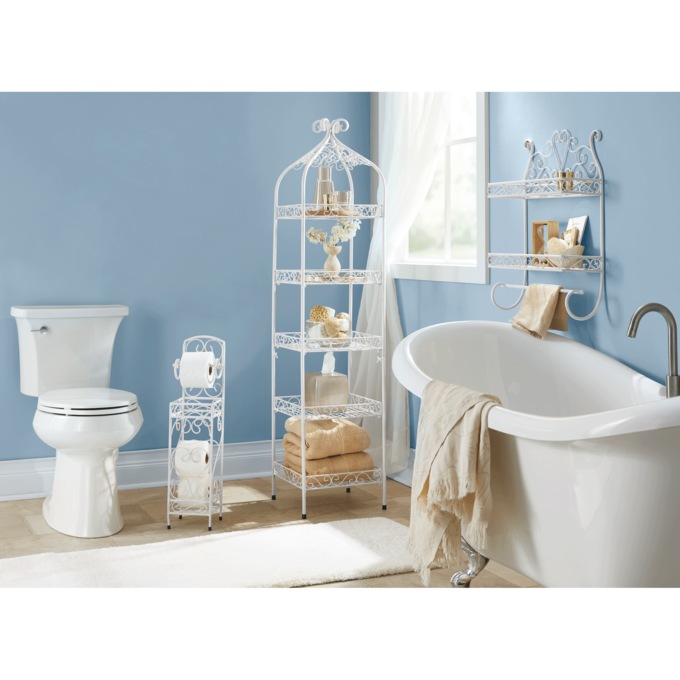 Garden Gate Scroll Bathroom Furniture, , large