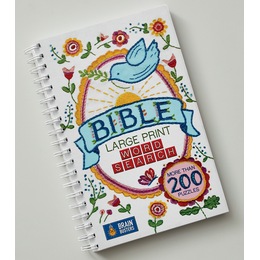Large Print Bible Word Search, , large
