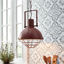 Farmhouse Pendant Swag Light, , large