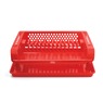 Ginny's Single-Tier Dish Rack with Tray, Delicious Red, large